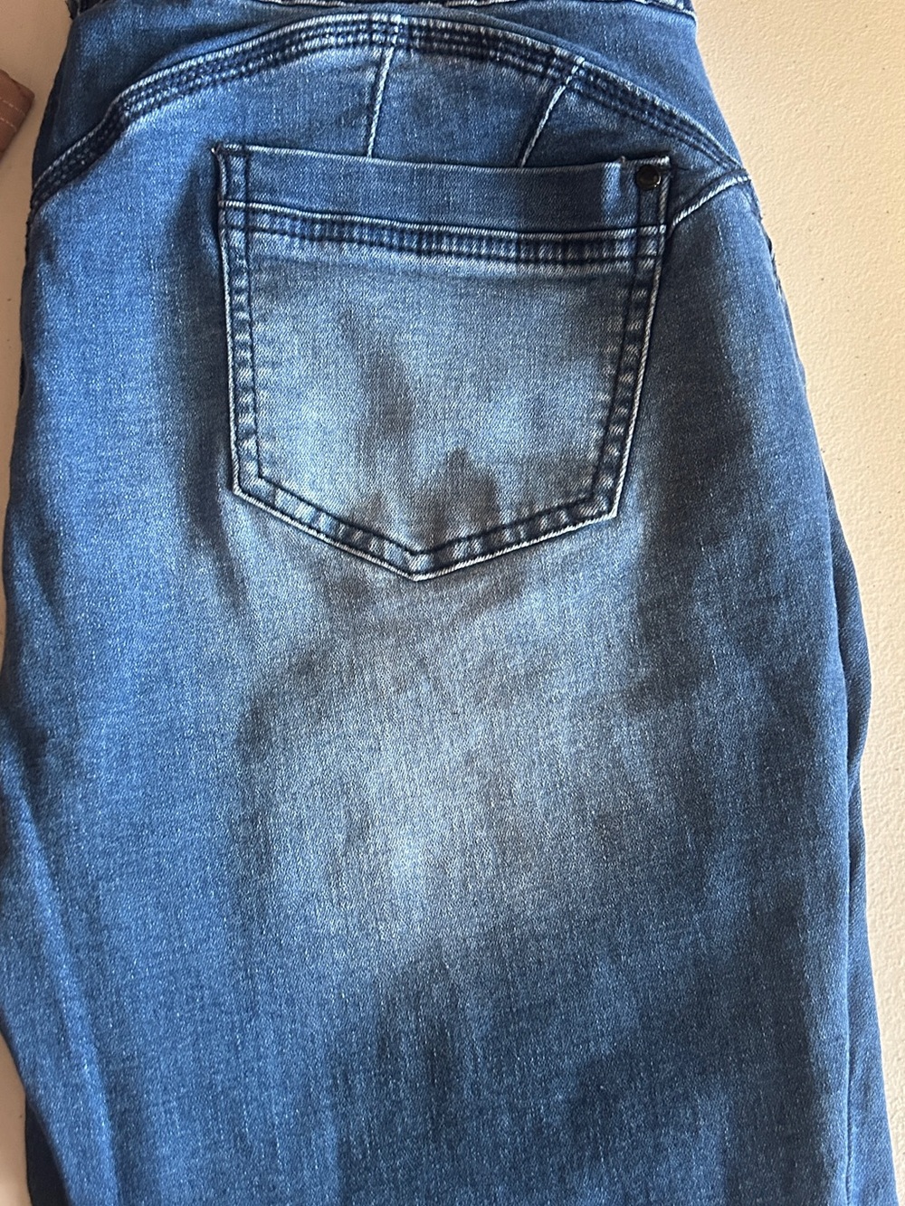 NWOT- Women's size XL Denim Bermuda shorts (Flamingo Brand)